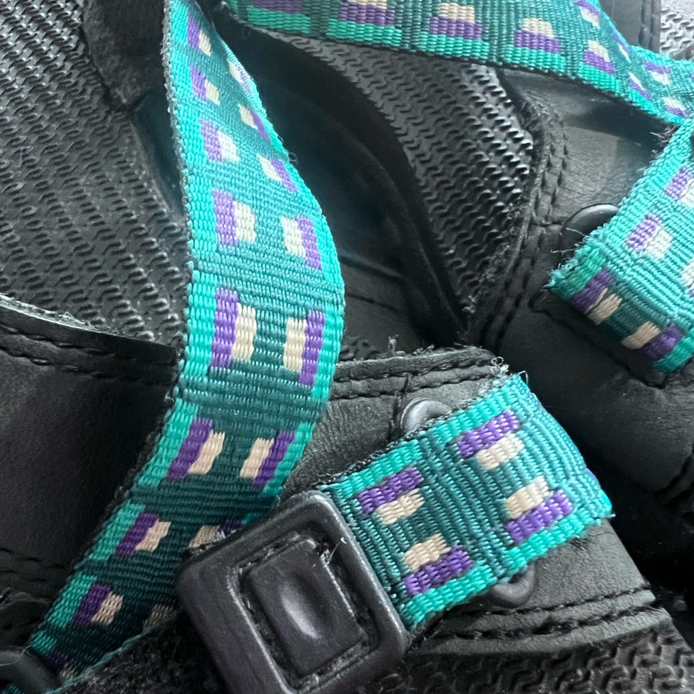 NIKE ACG Women Teal Hiking Sandals - Size 6 - Picture 6 of 8